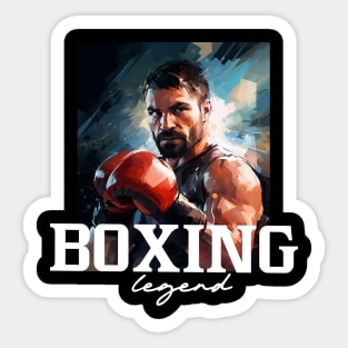 Boxing Legend Sticker